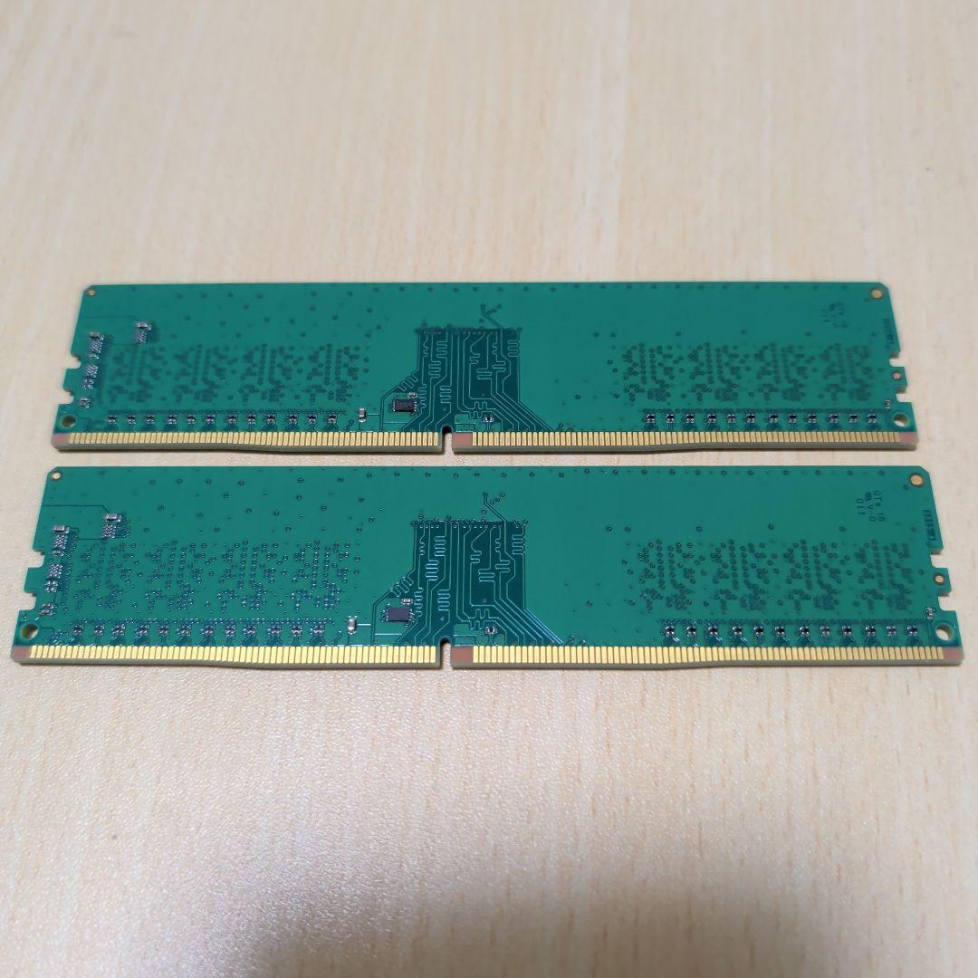 crucial 8GB DDR4-3200 UDIMM 8Gメモリ２枚　計16G