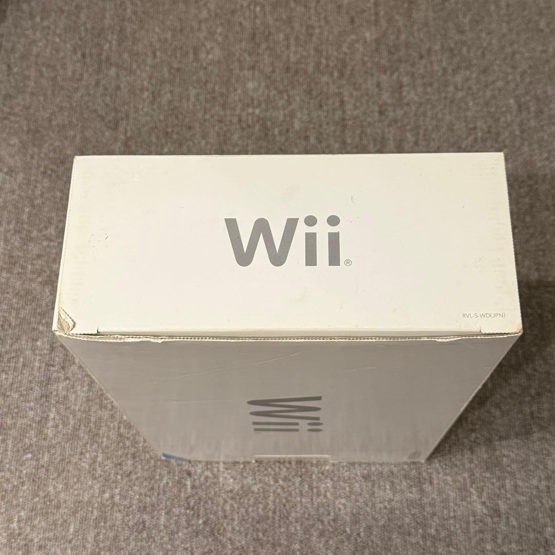 【新品未開封】Wii 本体 RVL-S-WD