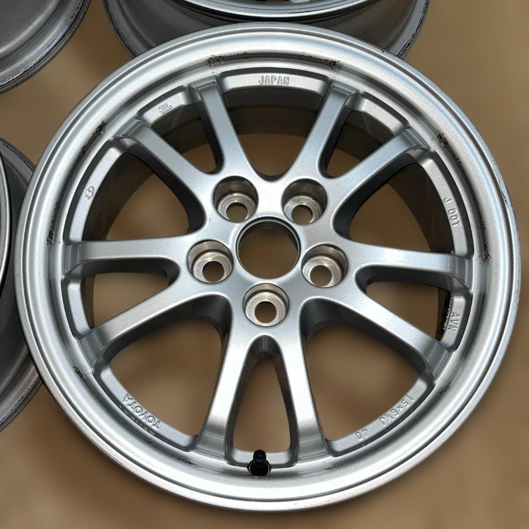 トヨタ ZVW50 プリウス 前期 後期 純正 15インチアルミホイール4本