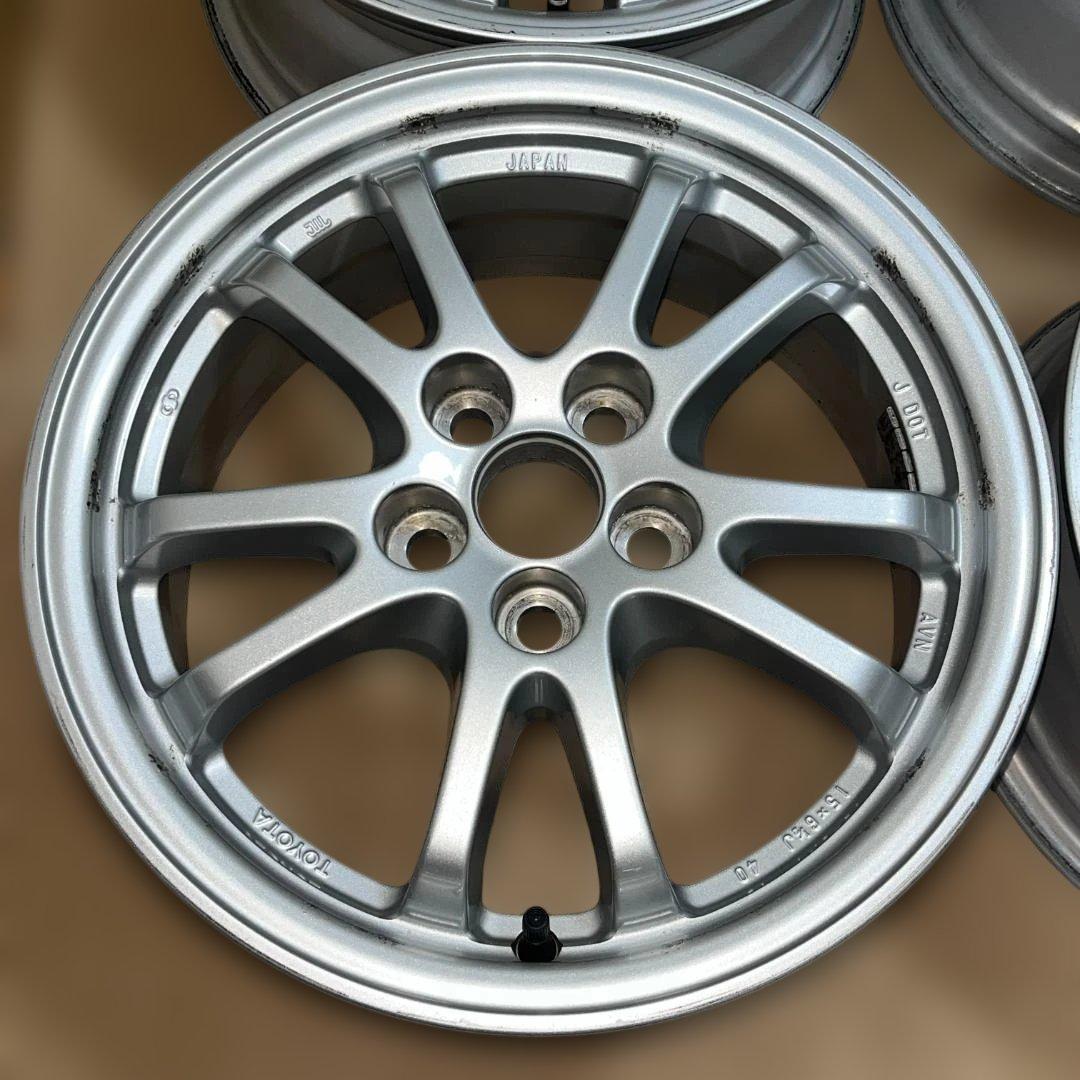 トヨタ ZVW50 プリウス 前期 後期 純正 15インチアルミホイール4本