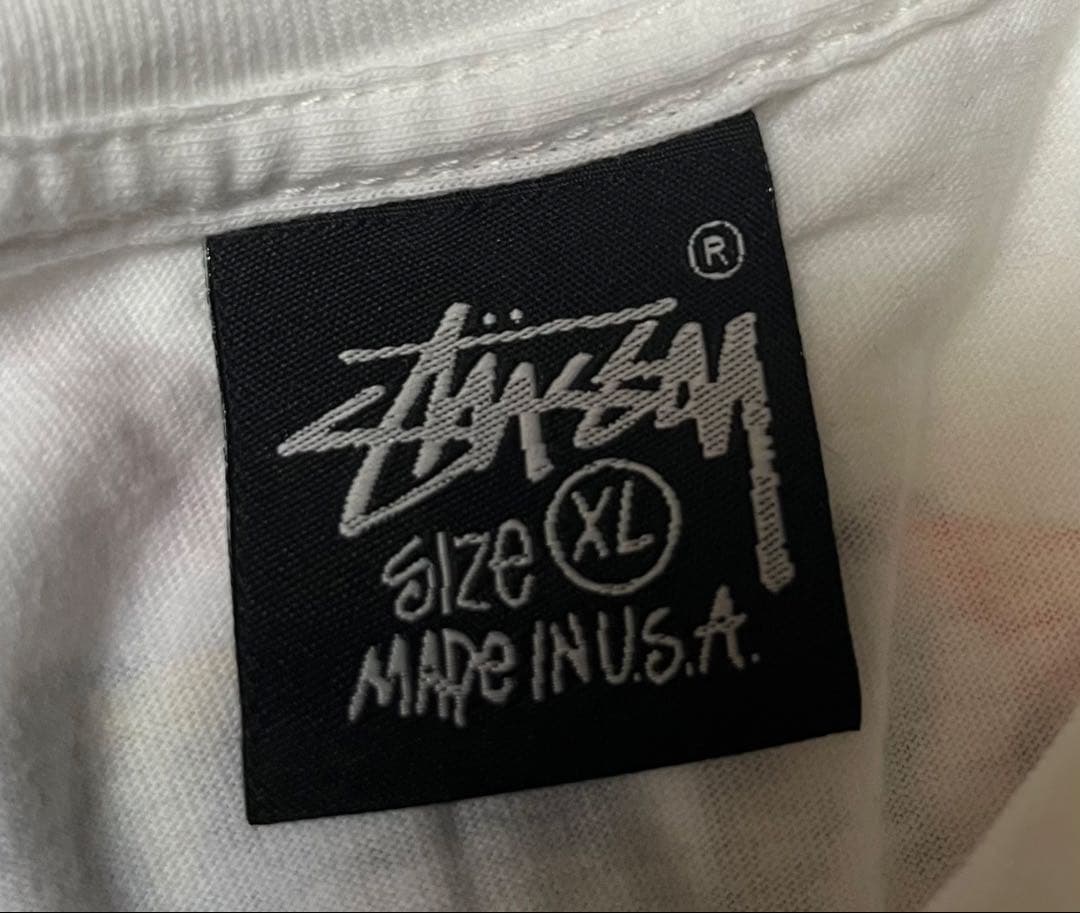 stussy bjork ビョーク　バンドTシャツ 半袖　白　XL