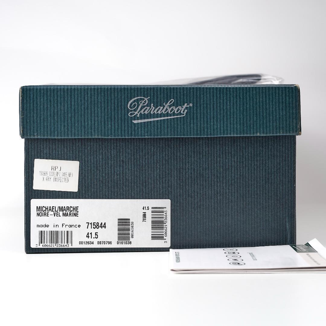 Paraboot MICHAEL ミカエル ネイビー スエード 41.5 靴