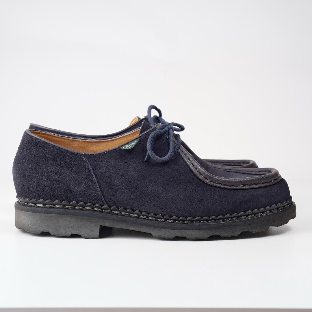 Paraboot MICHAEL ミカエル ネイビー スエード 41.5 靴