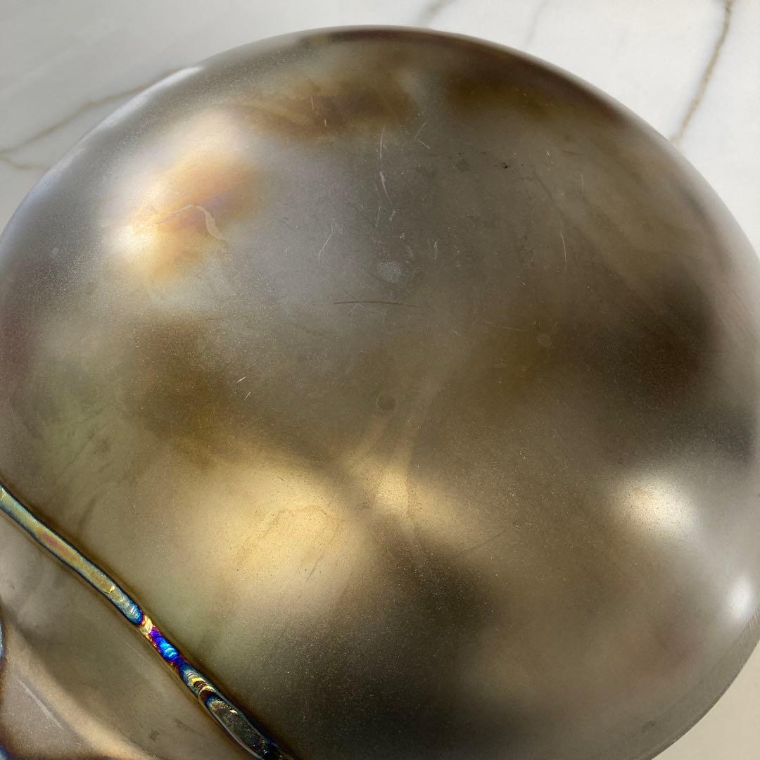 EBM 純チタン 超軽量 中華片手鍋 36cm