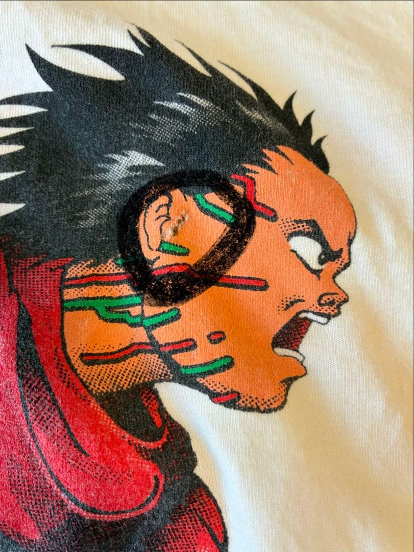 AKIRA 鉄雄　TETSUO　80s vintage tシャツ　当時物