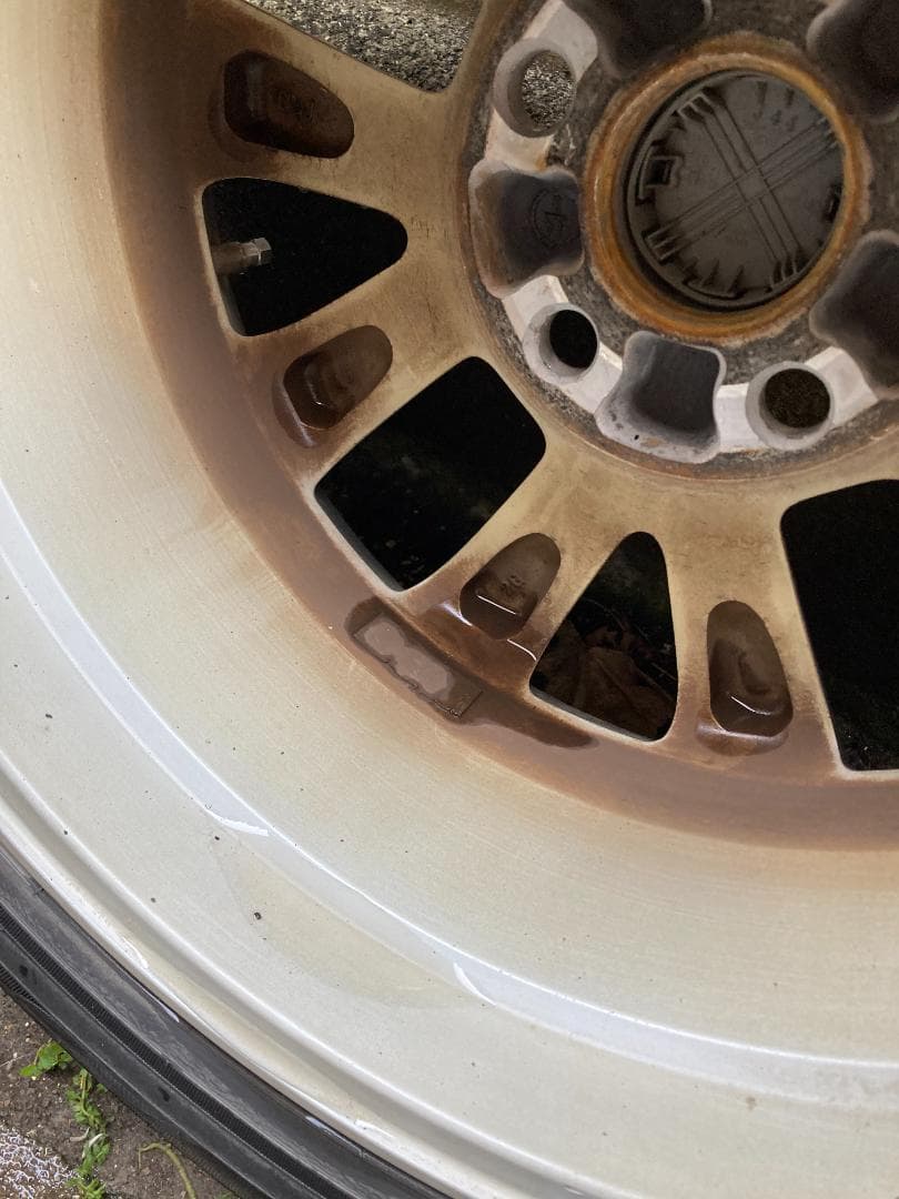 No.02　トヨタ　アルミホイール　1本　中古品　205/55R16　X5018
