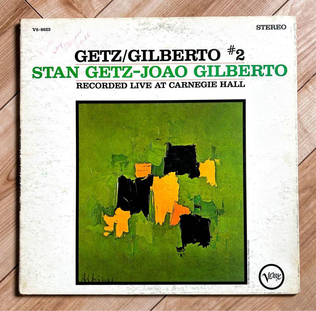 Getz Gilbeto #2 Live At C.Hall レアUSオリジ盤