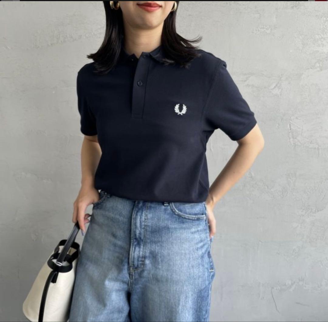【美品】FRED PERRY鹿の子ポロシャツ 半袖