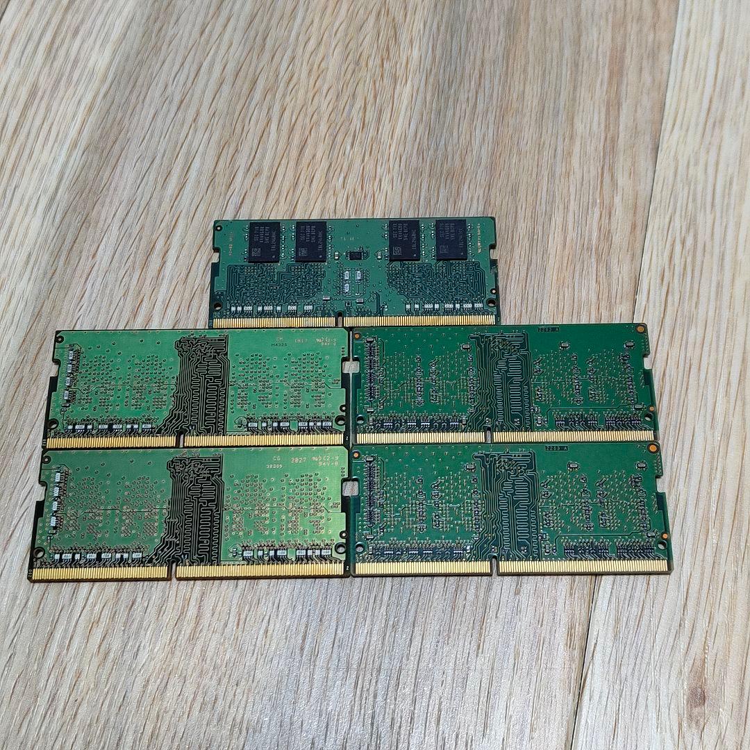 DDR4 4GB×5 20GB ノート用メモリ