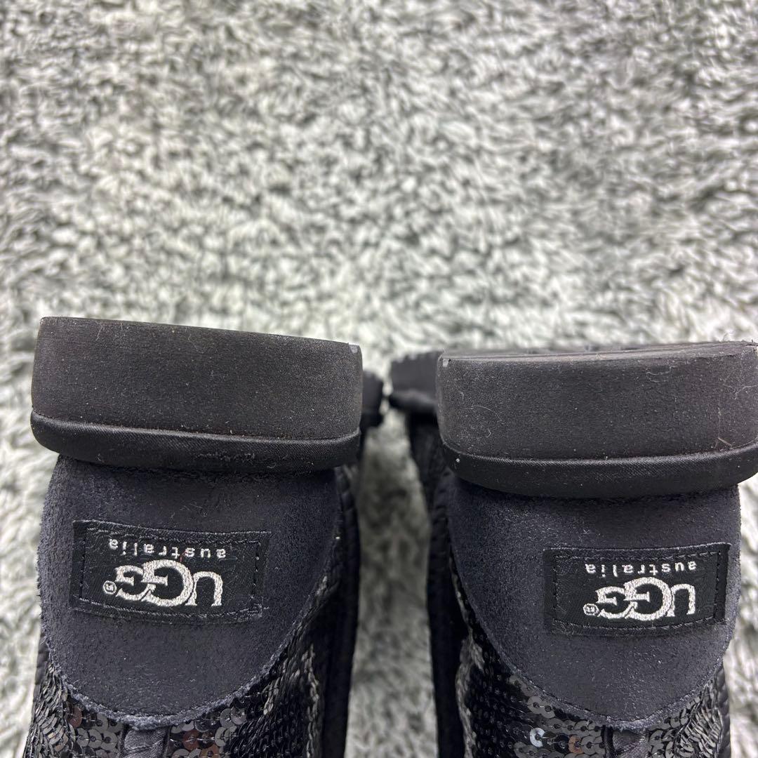 未使用級✨アグ UGG クラシックショートブーツ ミラボール スパンコール