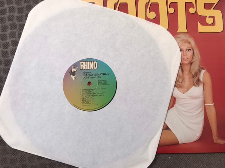 【美品】Nancy Sinatra 「Boots」 LPレコード