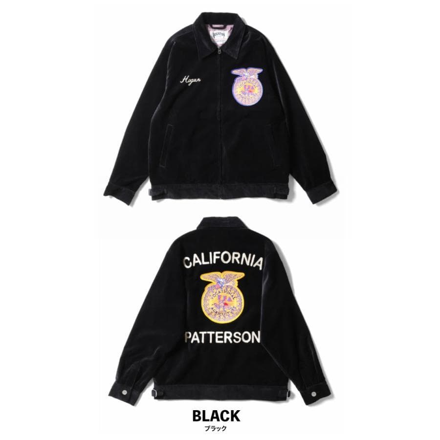 新品タグ付き＊HOUSTON ヒューストン FFAジャケット ブラック M