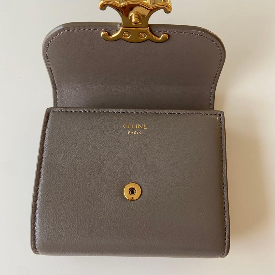 【美品】CELINE セリーヌ トリオンフ 財布