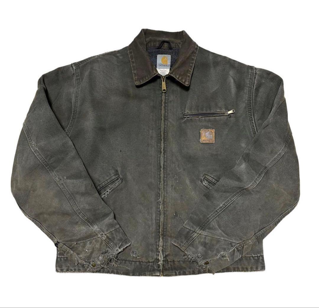 [希少] Carhartt J97 mos デトロイトジャケット モスグリーン