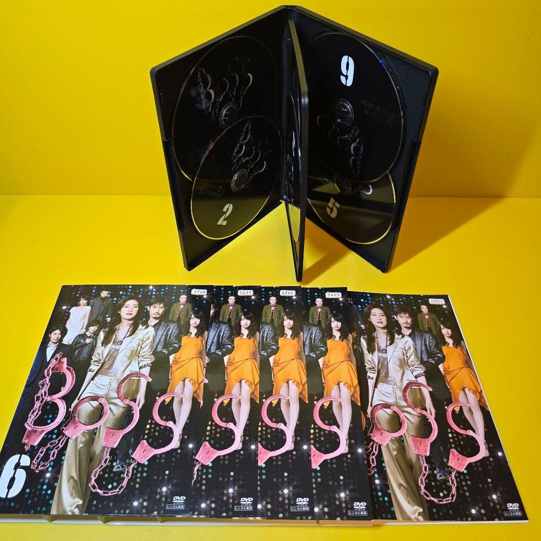 新品ケース 交換済　BOSS ボス 1st＋2nd SEASON 全12巻