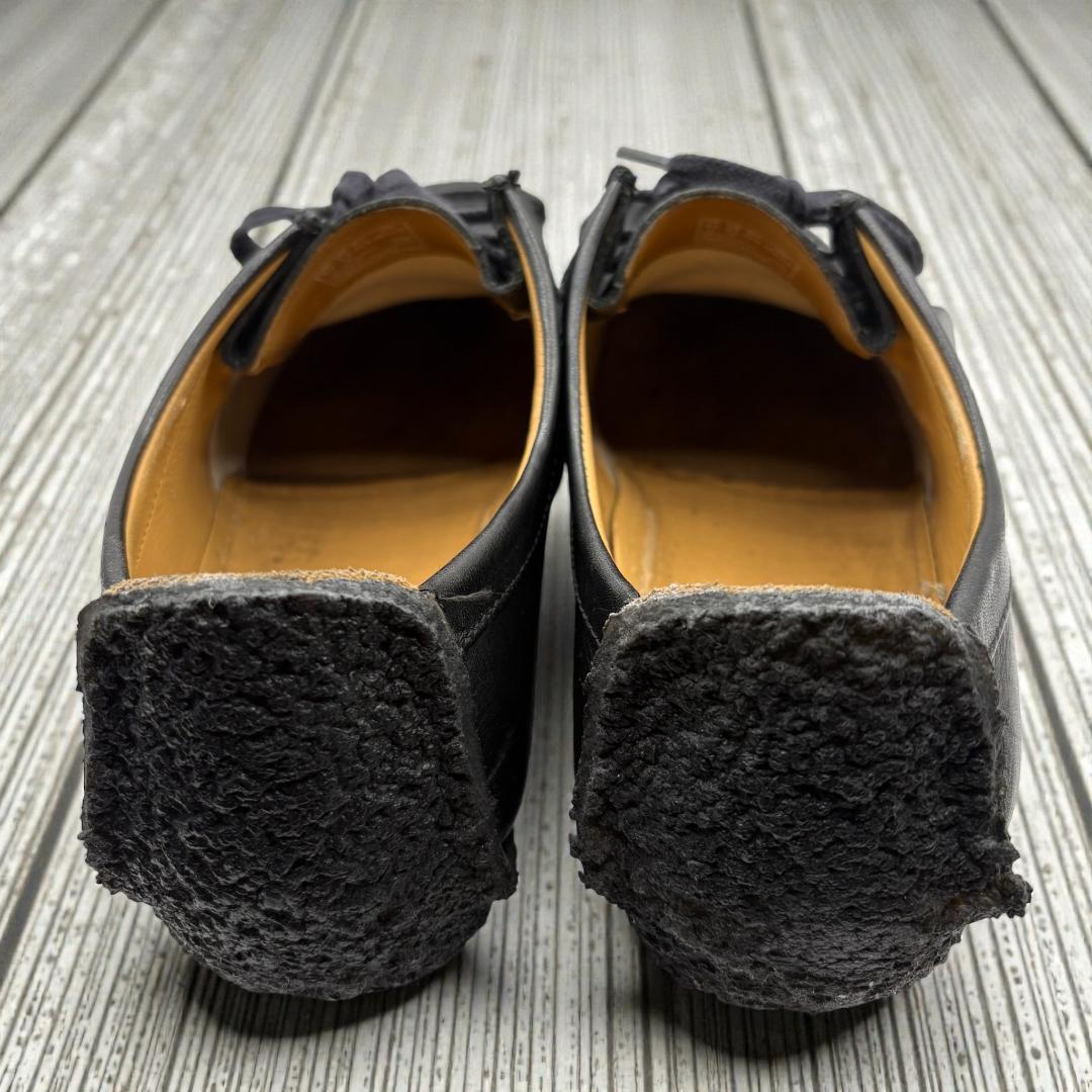 【名作】Clarks Natalie クラークス ナタリー26.5 黒レザー本革