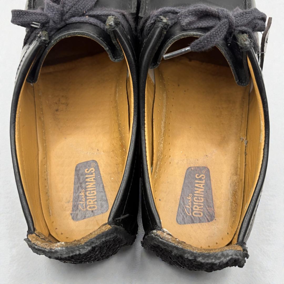 【名作】Clarks Natalie クラークス ナタリー26.5 黒レザー本革