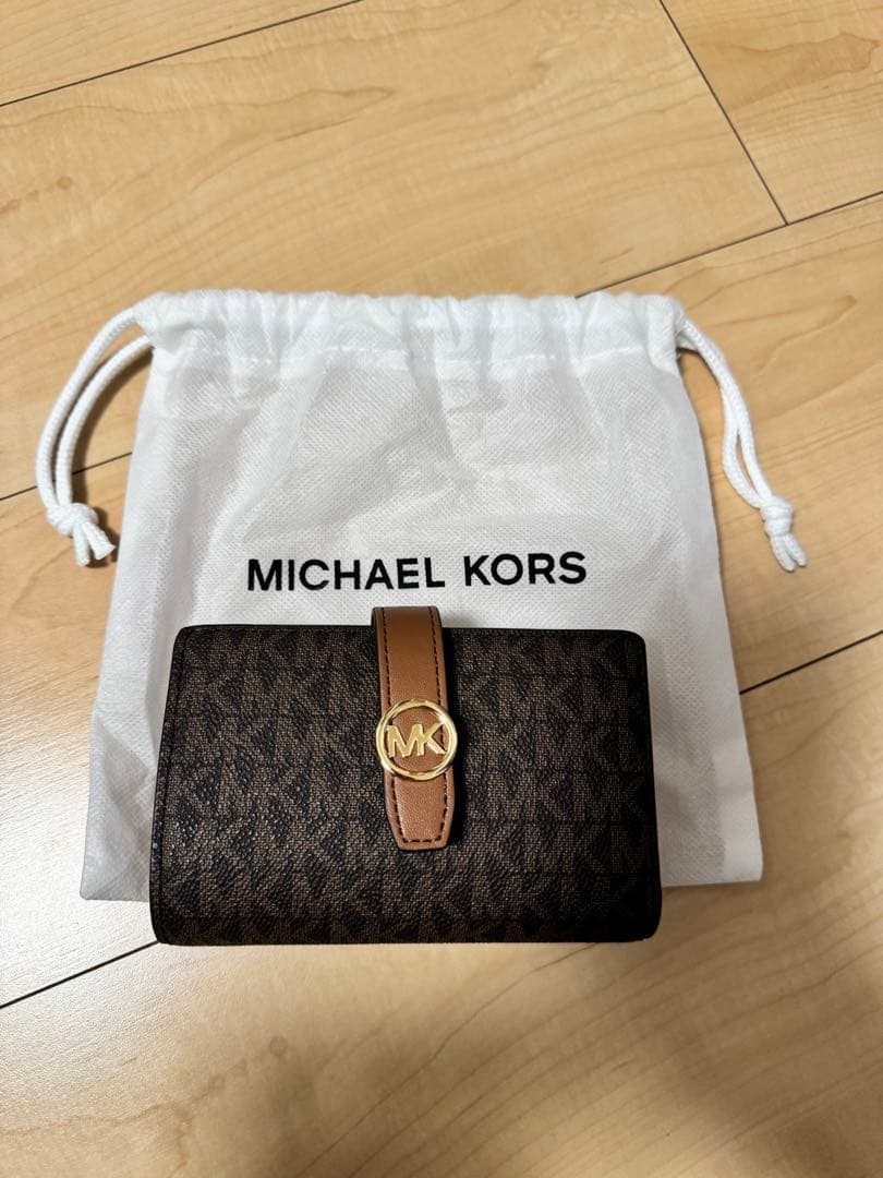 (リエさん専用)MICHAEL KORS 二つ折り財布 ブラウン
