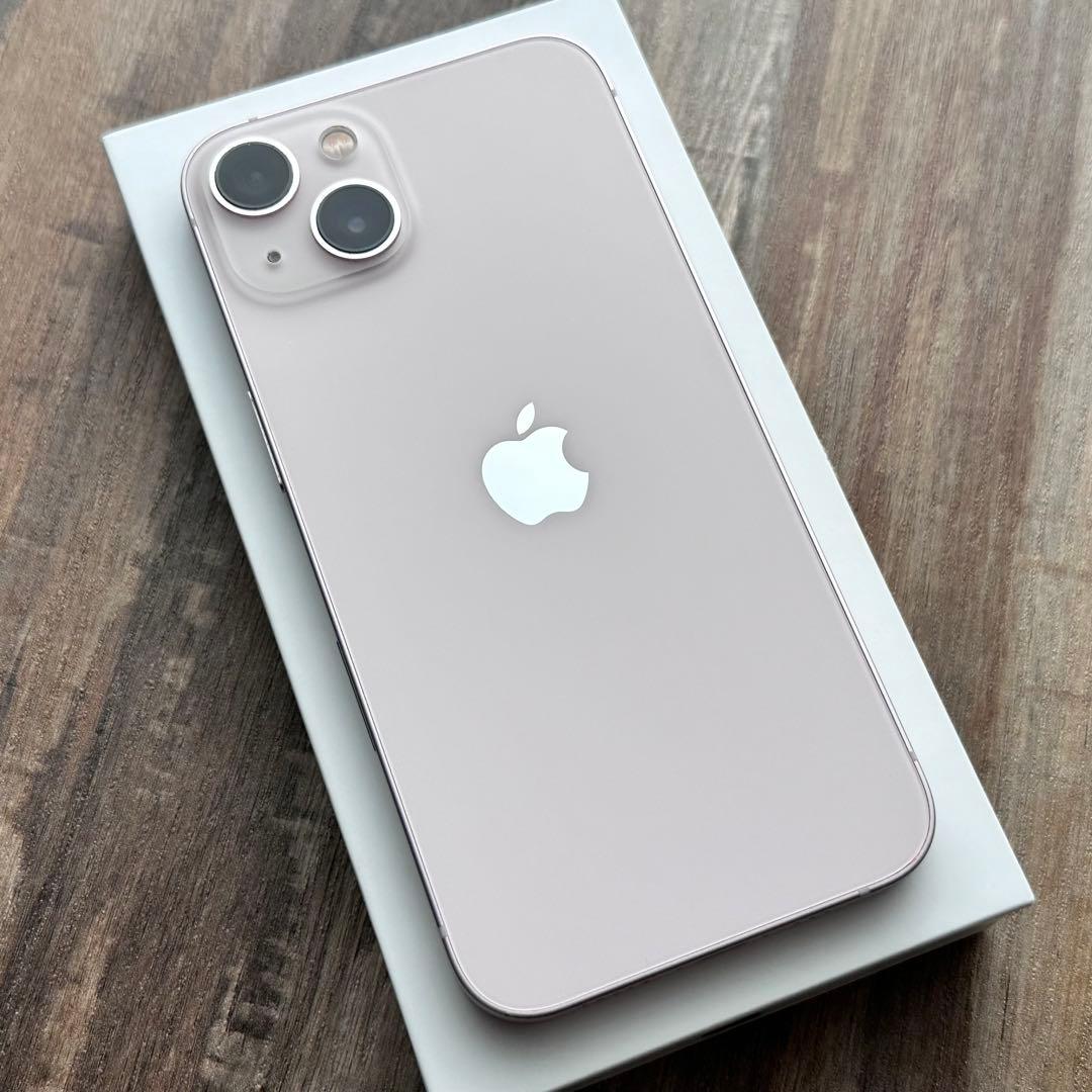 【美品☆】iPhone13 本体 Pink 128GB SIMフリー