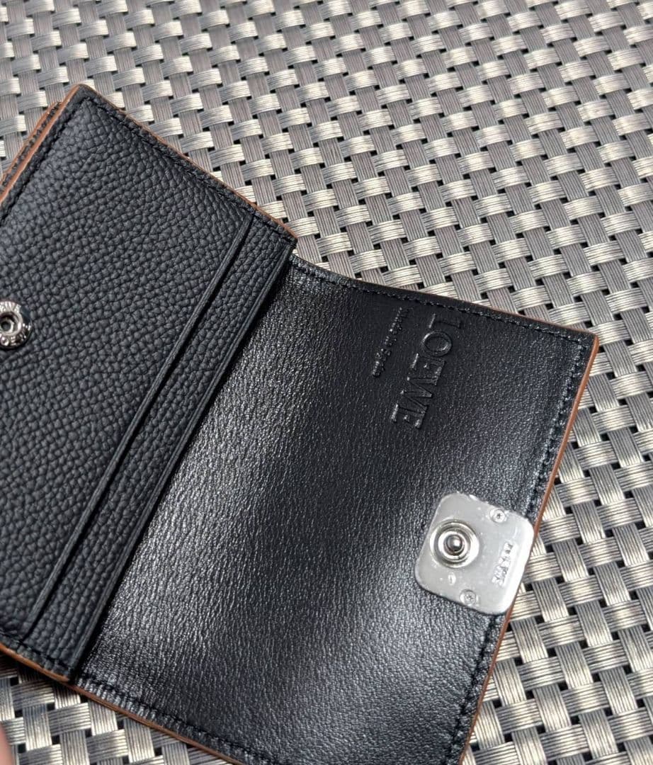 LOEWE　ロエベ　名刺入れ　アナグラムビジネスカードホルダー　ブラック
