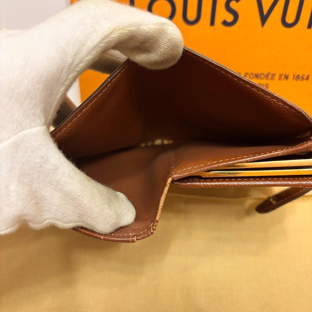 ✨️美品✨️ルイヴィトン モノグラム がま口 二つ折り財布