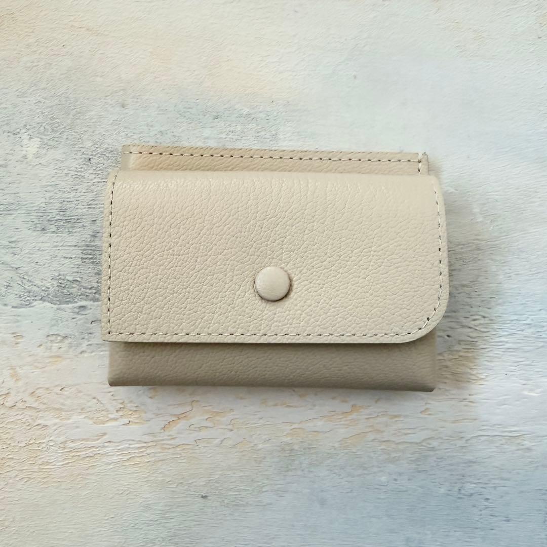 【新品・未使用】MOLINI ┊ ミニウォレット┊ オフホワイト