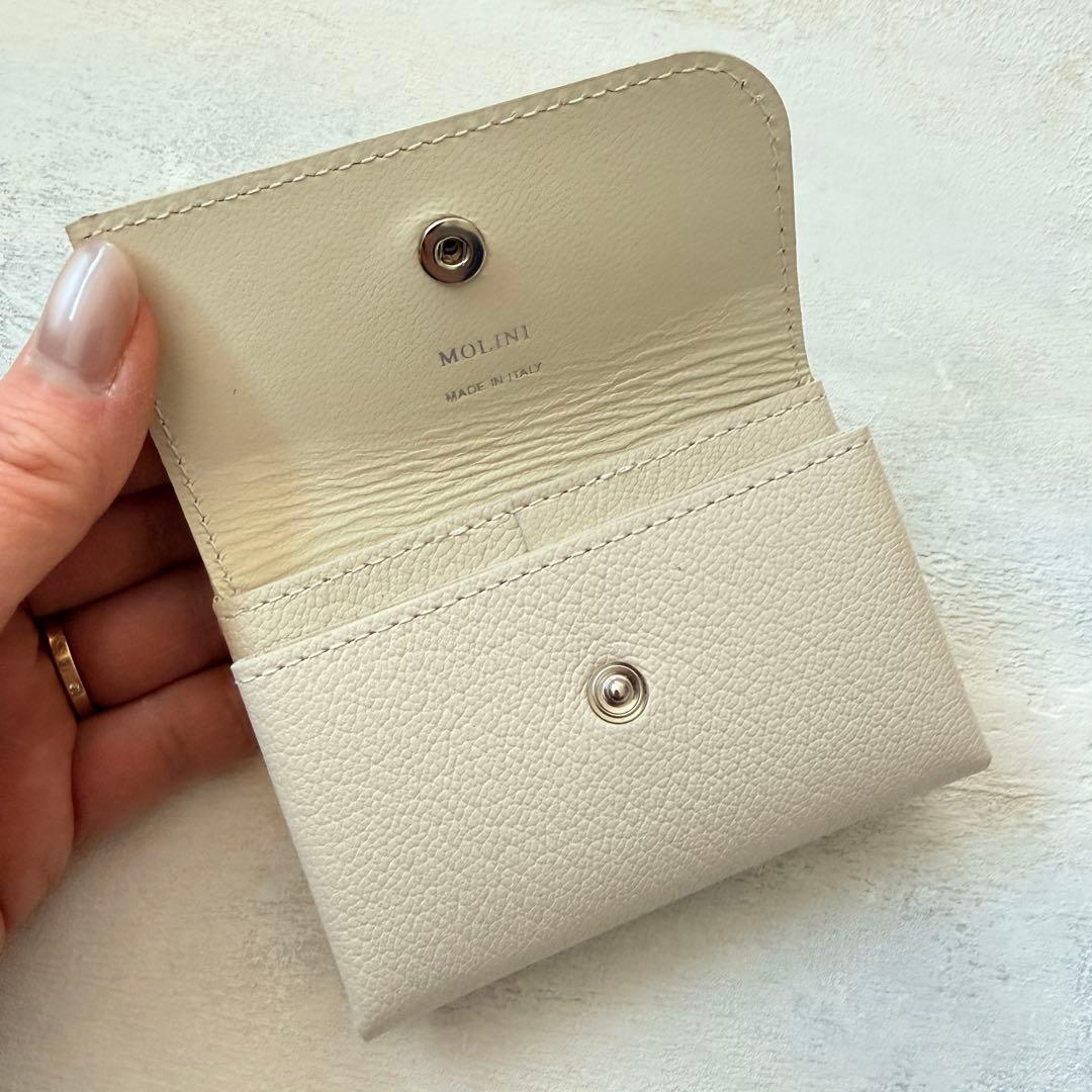 【新品・未使用】MOLINI ┊ ミニウォレット┊ オフホワイト