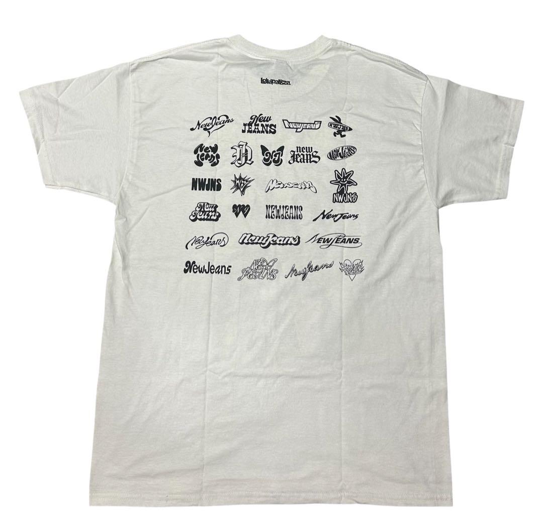 レア NewJeans 2023年ロラパルーザ 記念Tシャツ