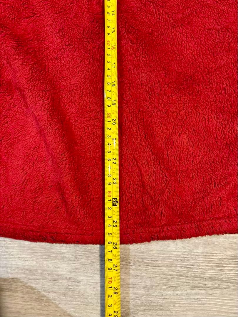408 【USA製】Patagonia Rシリーズ フリースベスト レッド XL