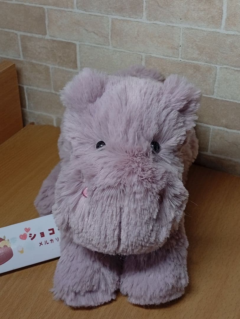  Smudge Hippo Medium カバ ヒッポぬいぐるみ
