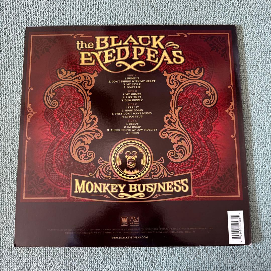 THE BLACK EYED PEAS LP アナログ レコード