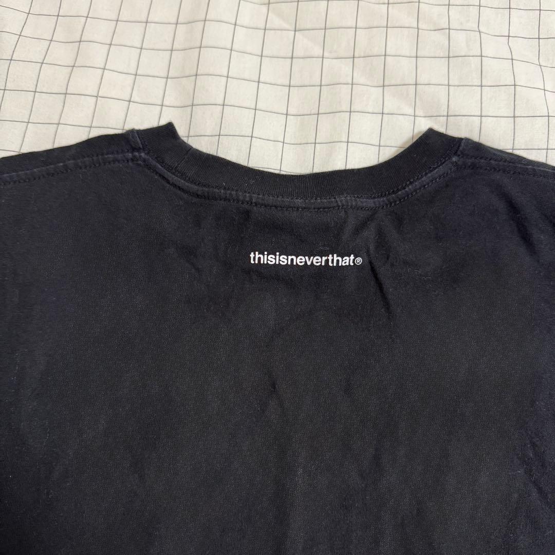 thisisneverthat ブラック ロング Tシャツ