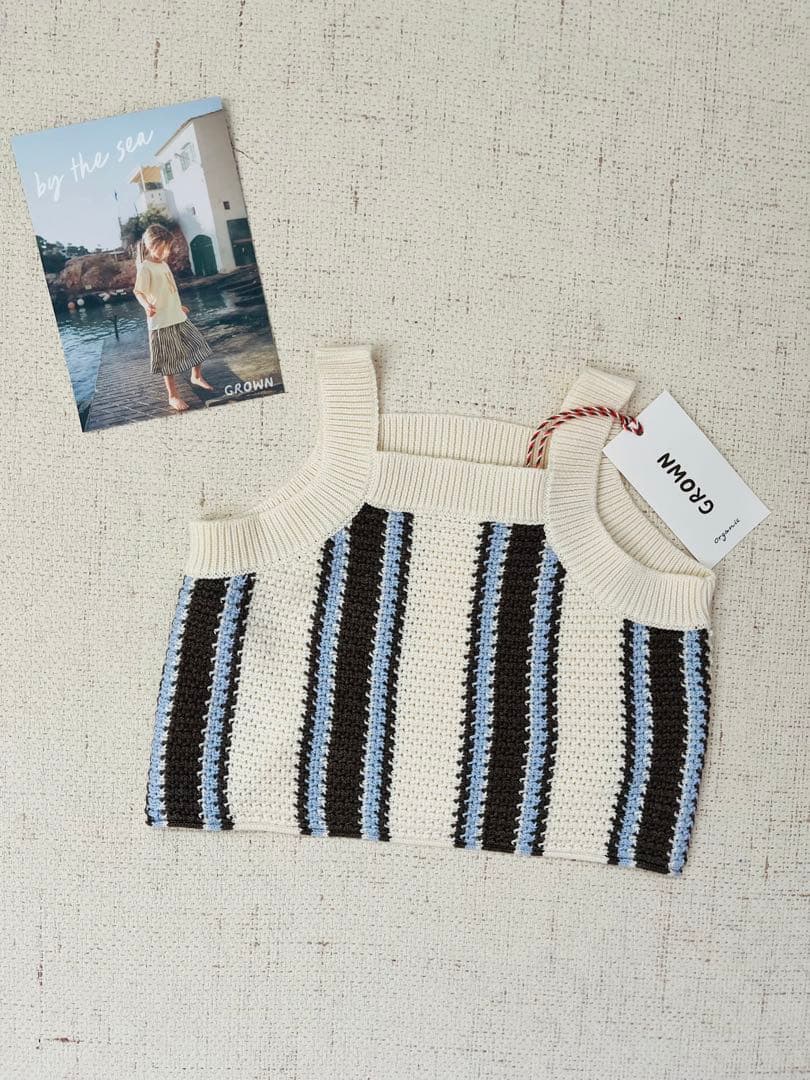 GROWN ◆Buoy Stripe Top&Pant 3y