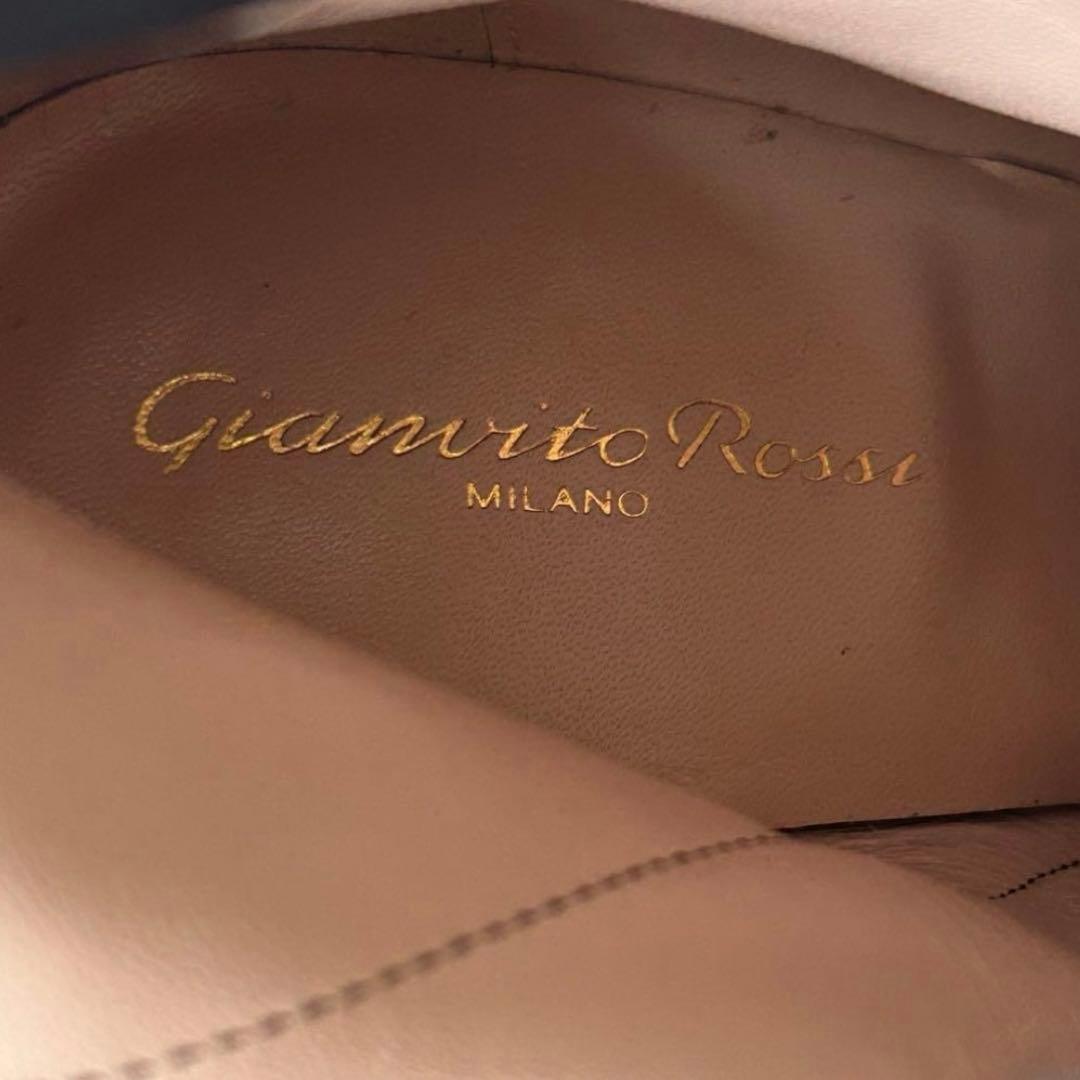 Gianvito Rossi aura 105 ショートブーツ　スウェード 黒