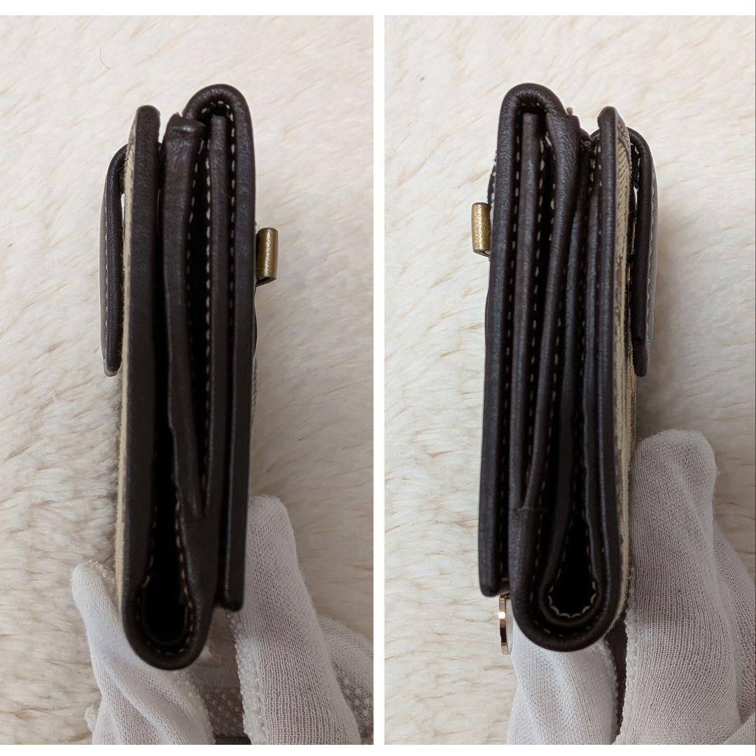 希少✨️グッチ 二つ折り財布 ミニ グッチョリ チワワ GGキャンバス Wホック