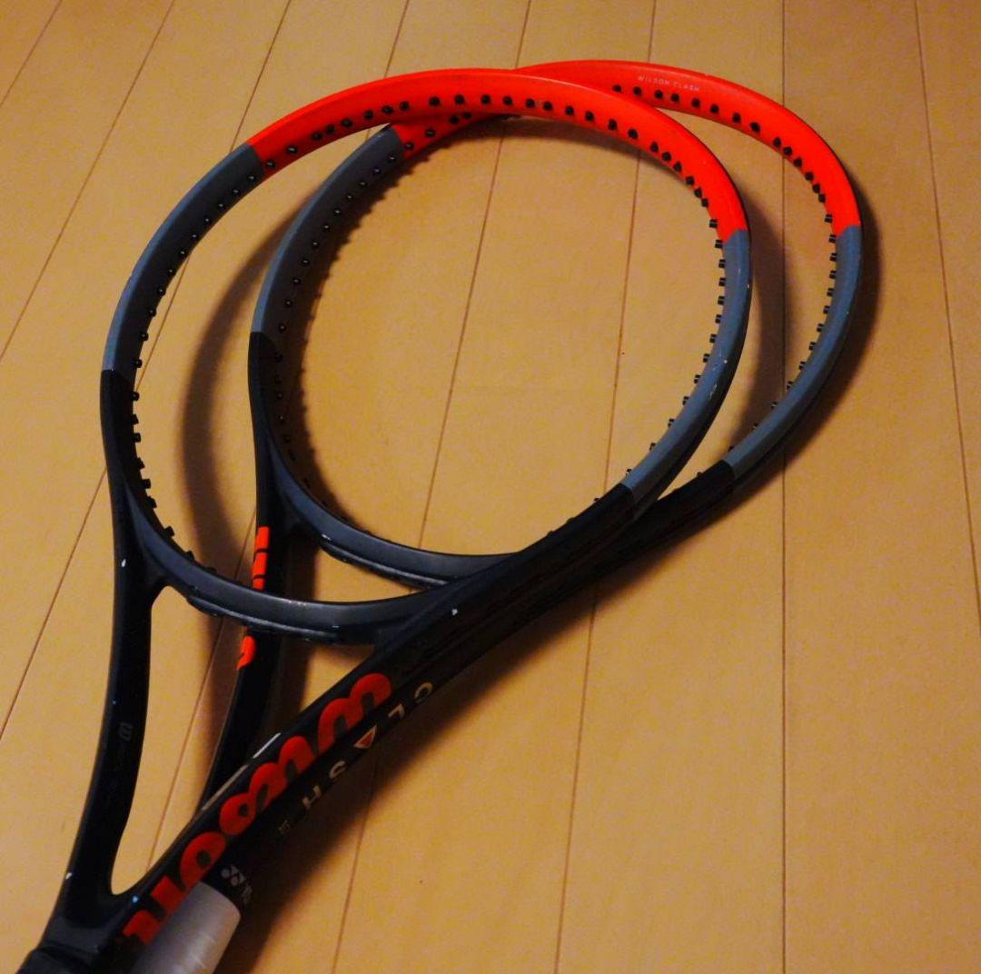 Wilson CLASH テニスラケット 2本セット グリップ２