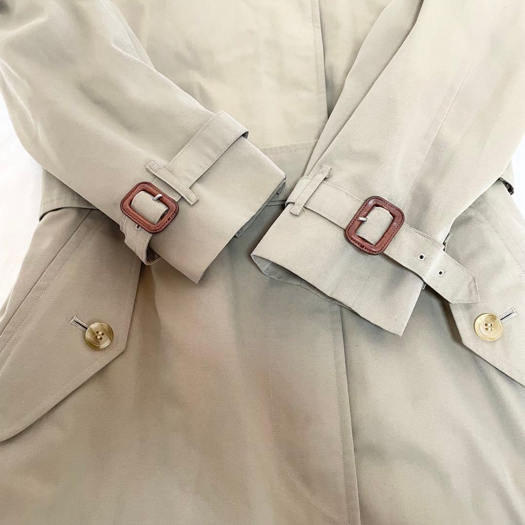 BURBERRY 旧ロゴ ロングトレンチコート M