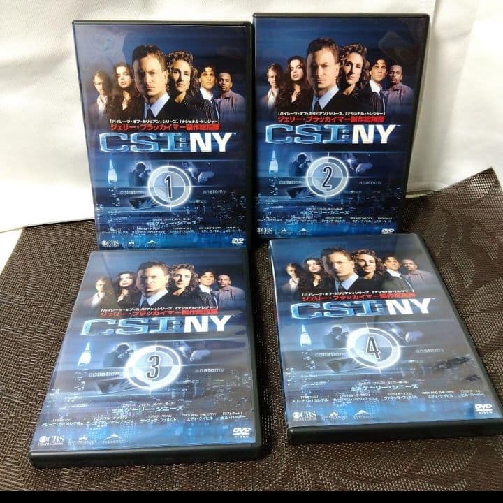 DVD「CSI : NY　コンプリート　DVD-BOX 1〈4枚組〉」