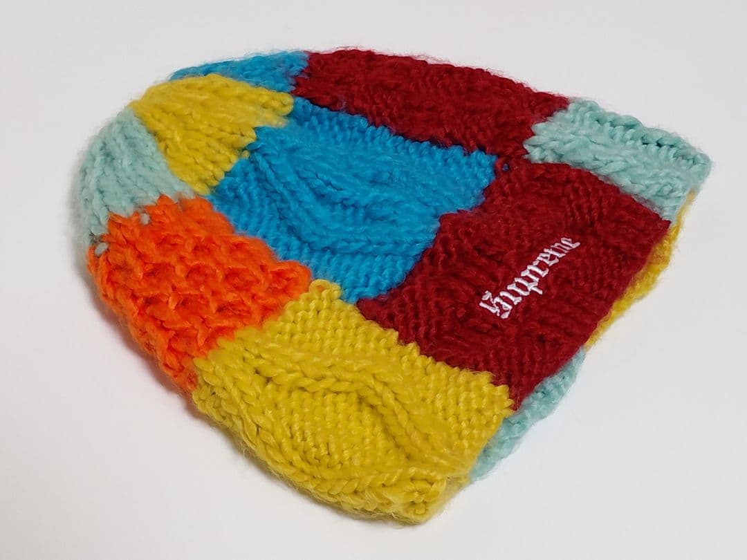 【極美品】 Supreme　Block　Knit　Beanie　\"マルチカラー\"