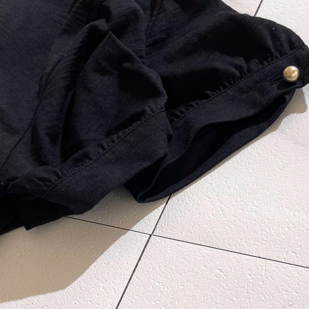 【美品】LOUIS VUITTON ルイヴィトン モノグラム LV Tシャツ 黒