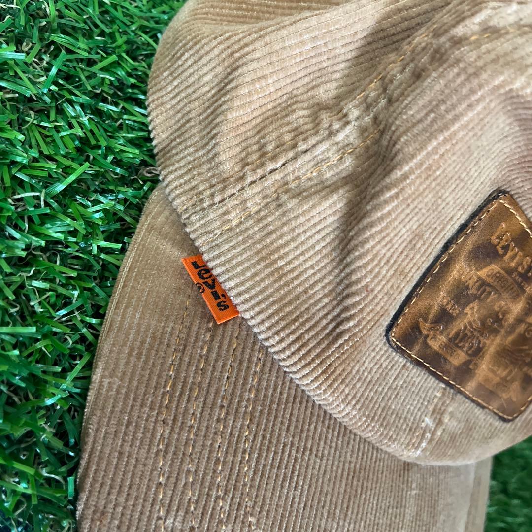 帽子 1970s Levi's Brown 6P Corduroy Cap