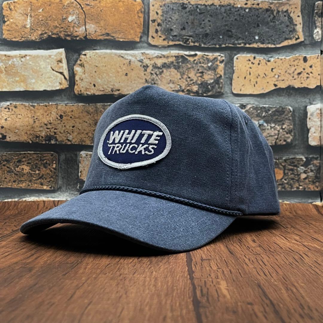 ビンテージ】トラッカーキャップfartco 同ブランド 70'sWHITE