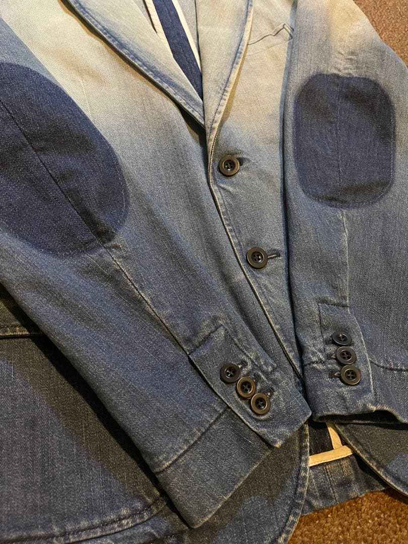 BAND OF OUTSIDERS グラデーション　デニム　テーラードジャケット