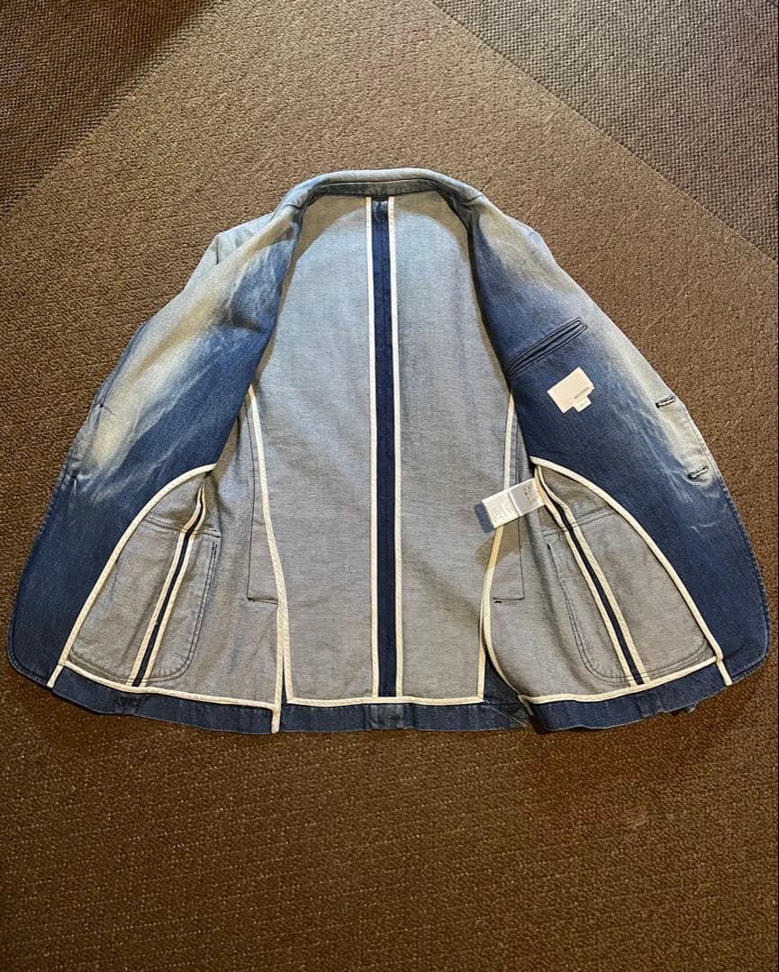 BAND OF OUTSIDERS グラデーション　デニム　テーラードジャケット