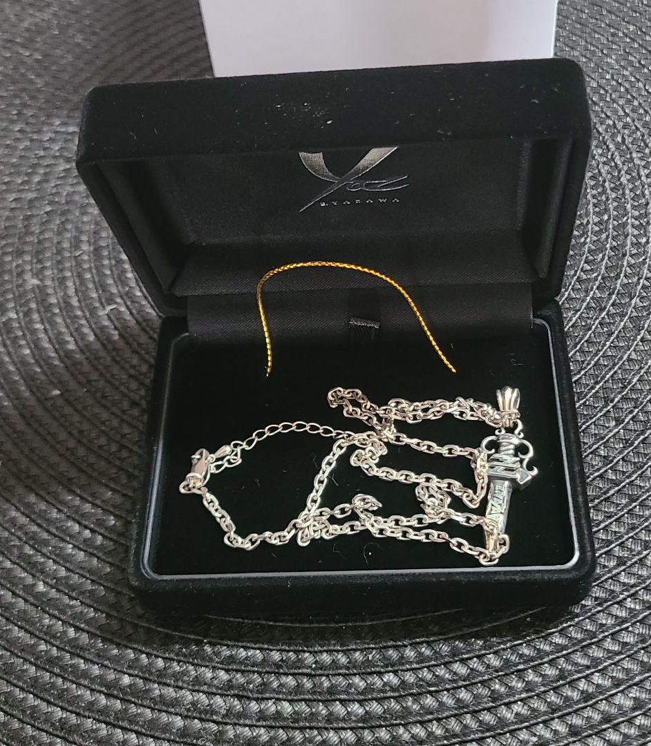 ⭐*︎様 矢沢永吉　シルバーネックレス　中古品