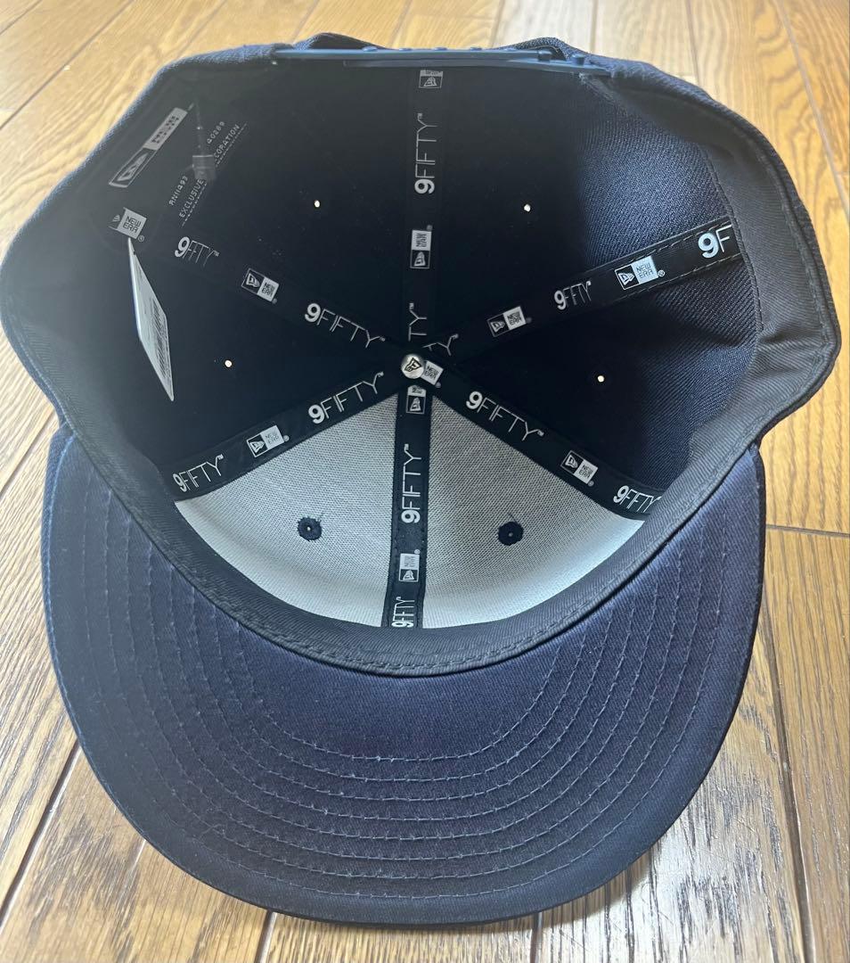 新品未使用 バナナマン NEW ERA バ帽 9FIFTY SNAPBACK 紺