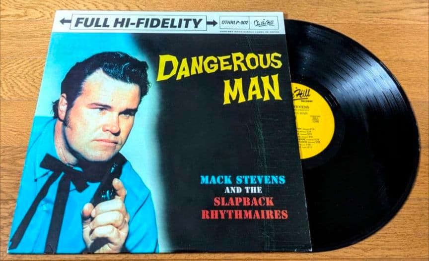 『希少』MACK STEVENS DANGEROUS MAN 限定版 LP