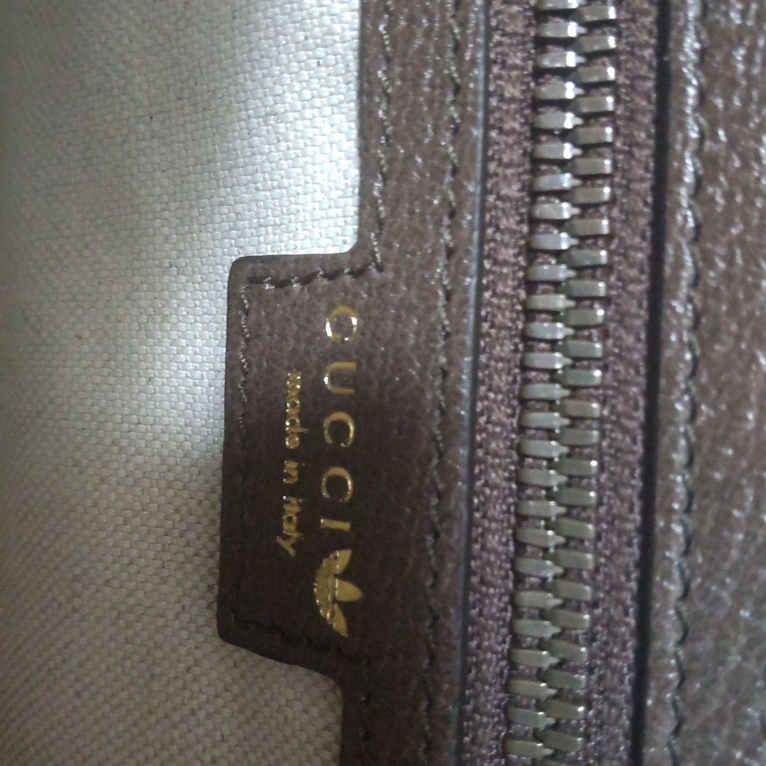 まみん　アディダスGUCCI　GUCCI柄ボストンバッグ　ベージュ