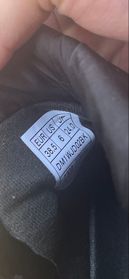 DESCENTE デサント　ブーツ　ブラック 24センチ