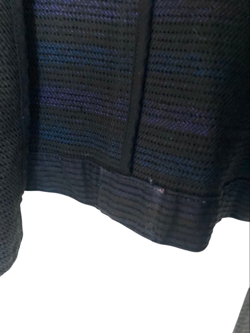 ISSEY MIYAKE イッセイミヤケ ネイビー テーラードジャケット(Ｏ)
